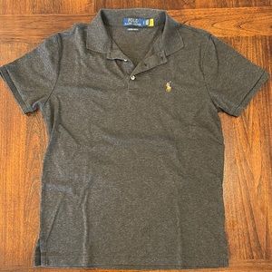 Ralph Lauren Polo short sleeve collar shirt. Men’s Small, brown